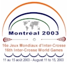Official logo of the 16th Intercrosse World Games