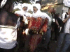 These strange looking guys showed up for the opening ceremony